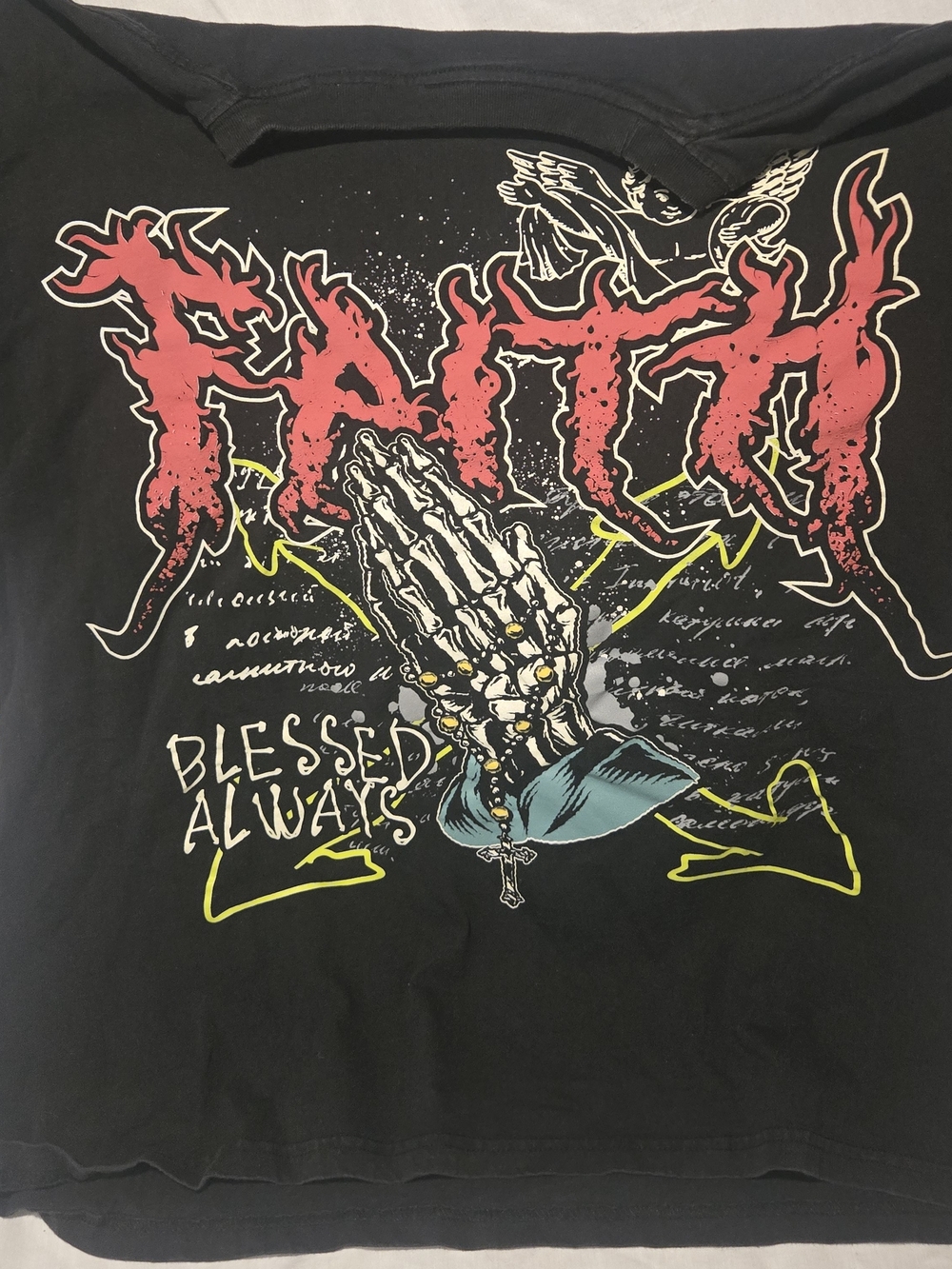 Poshmark Listing TitleLaunder Bailey Apparel Men’s L Keep The Faith Tour Graphic